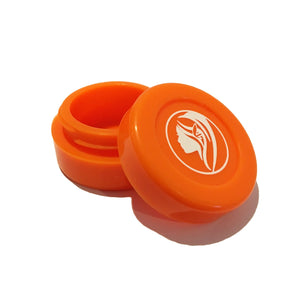 Non-Stick Silicone Wax Jar - Orange