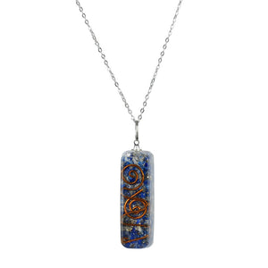 Chakra Orgonite Necklace | 10"