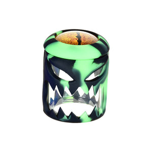 Monster Silicone on Glass Jar - 2.7"/ 80mL / 6CT