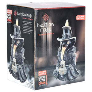 Plague Doctor Backflow Incense Burner - 7"