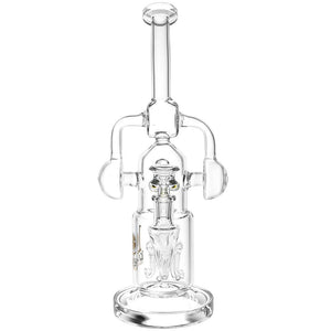 Lookah Glass Robot Recycler Water Pipe | 12.5"