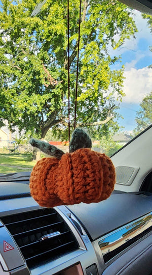 Hand Crocheted Pumpkin Freshie