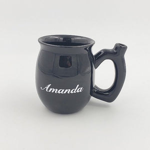 420 Mug - Black Mug with Rasta Colors