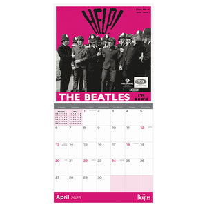 2025 The Beatles: Albums & Artwork Wall Calendar