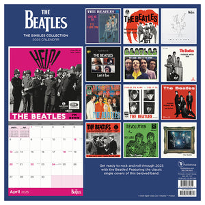 2025 The Beatles: Albums & Artwork Wall Calendar