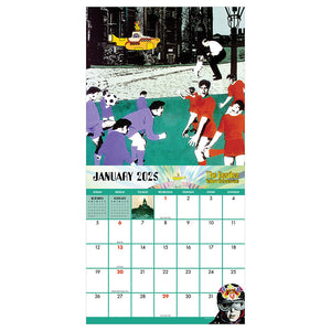 2025 The Beatles: Yellow Submarine Wall Calendar