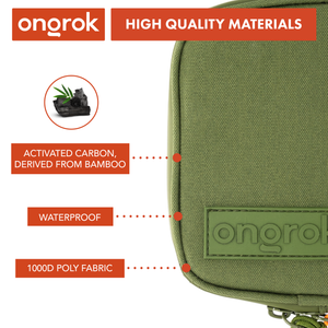 Ongrok Carbon-lined Wallets with Combination Lock V 2.0 | 3" Sizes (Small, Medium, Large)