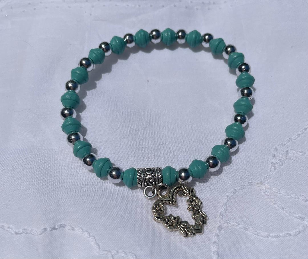 Turquoise and Silver Bracelet