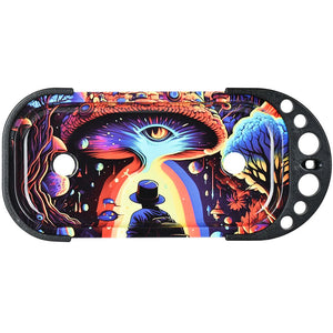 Elevated Metal Rolling Tray & Cone Loader Kit - Trippy World