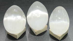 Selenite Crystal Egg Polished