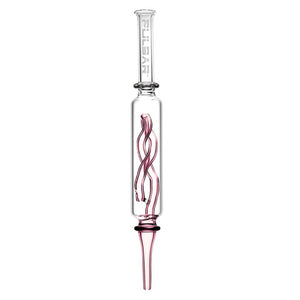 Pulsar Glass Inner Twist Perc Dab Straw