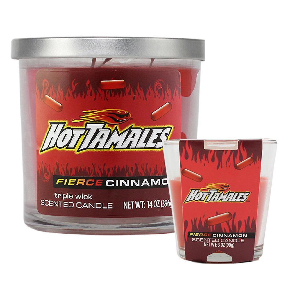 Hot Tamales Candy Scented Candle | Fierce Cinnamon