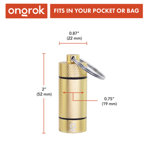 Ongrok Small Storage Keychain