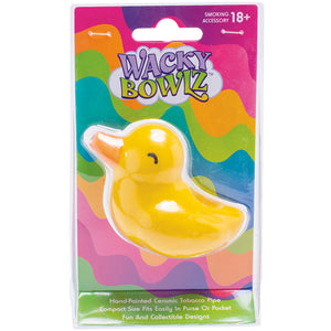 Wacky Bowlz Lil Ducky Ceramic Hand Pipe | 3.5"