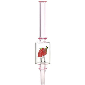 Pulsar Strawberry Cough Glow In The Dark Dab Rig Kit - 8" / 14mm F