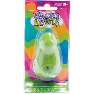 Wacky Bowlz Frog Ceramic Hand Pipe | 3.5"