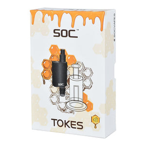 SOC Tokes Dual Use Water Pipe Compatible Wax Vaporizer Kit | 650mAh