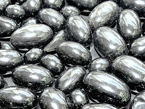 Obsidian Tumbled (3 Pcs) Polished Natural Gemstones Healing Crystals And Stones