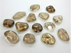 Smoky Quartz Crystal (3 Pcs) Tumbled Gemstones