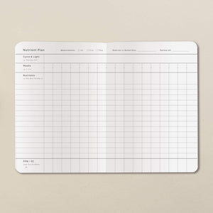 Goldleaf Home Grow Cannabis Planner Journal