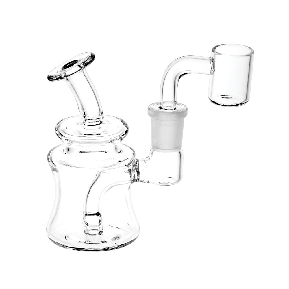 Clear Glass Mini Dab Rig