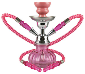 Pumpkin 2-Hose Premium Hookah 10"