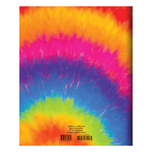 July 2024 - June 2025 Tie Dye Medium Monthly Planner