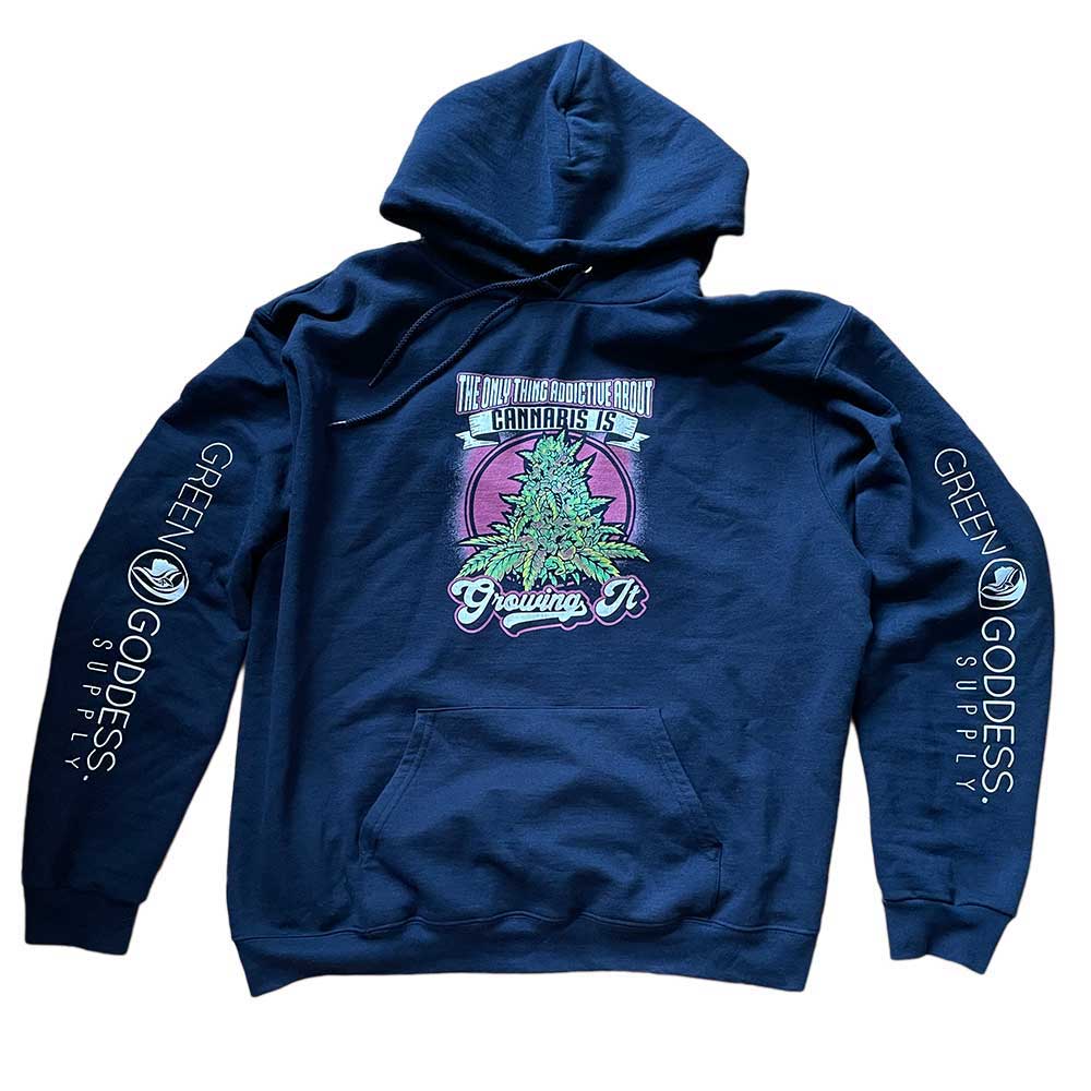 Blue "Addictive" Hoodie