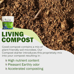 Fishnure 4 pounds Natural Microbial Compost Starter, Enhancer and Accelerator