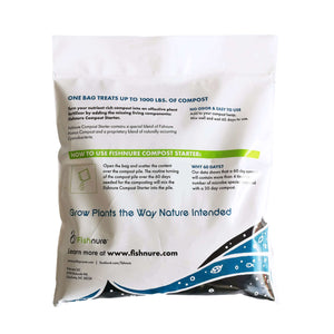 Fishnure 4 pounds Natural Microbial Compost Starter, Enhancer and Accelerator