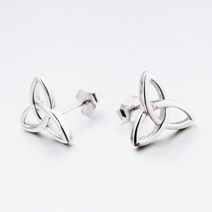 Sterling Silver Celtic Stud Earring