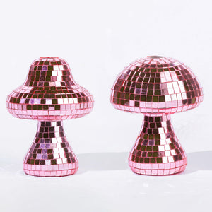 Mushroom Disco Vase - Pink