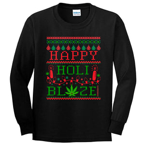 Happy Holiblaze Long Sleeve