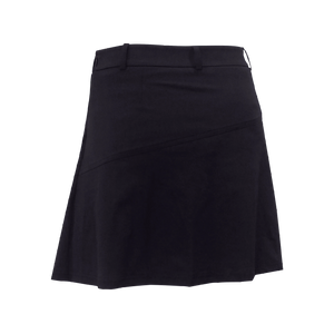 HUDEF WOMEN'S SHORT SKIRT BLACK