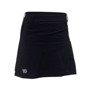 HUDEF WOMEN'S SHORT SKIRT BLACK