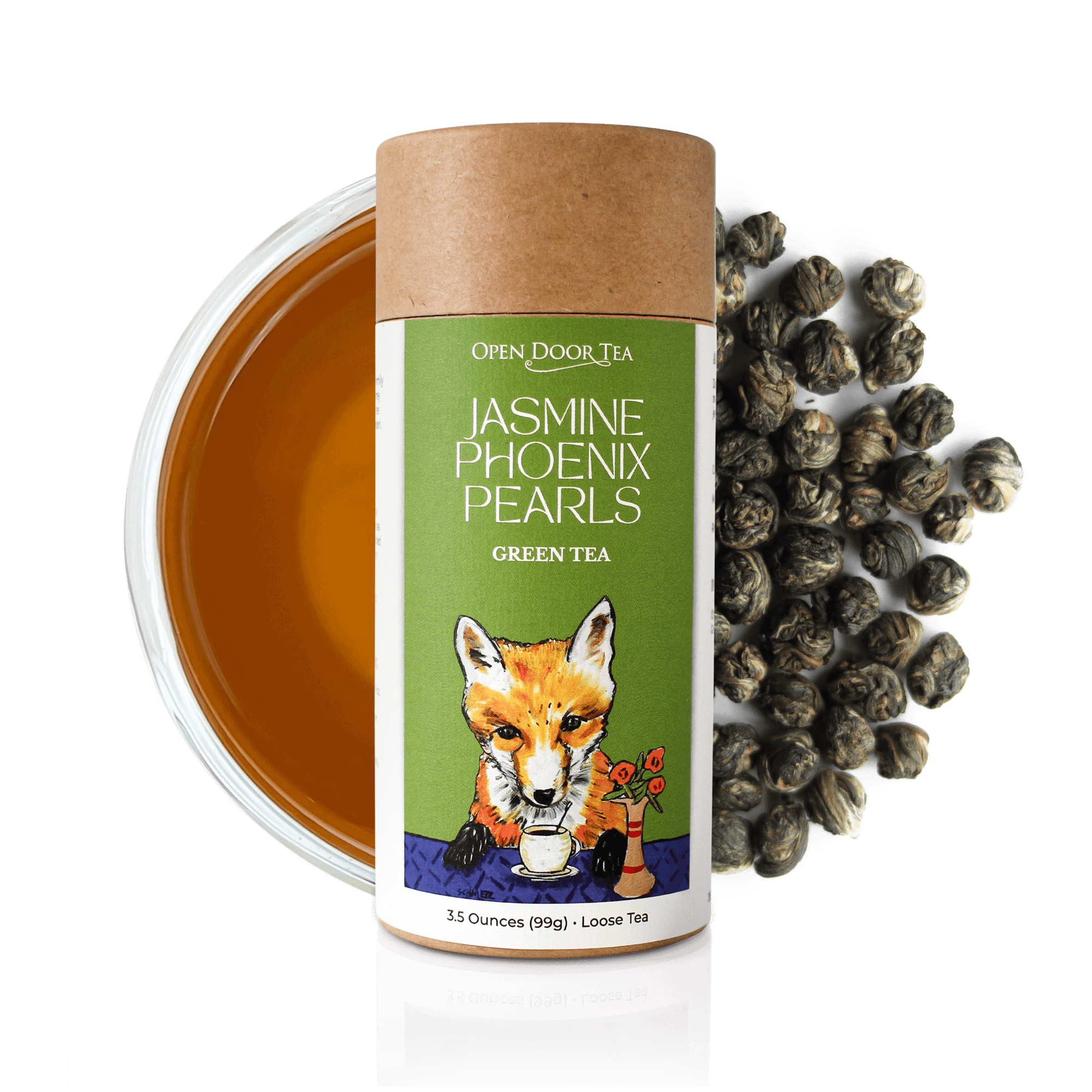 Jasmine Phoenix Pearls by Open Door Tea CT