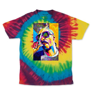 Pop Art Snoop Tie Dye