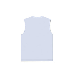 HUDEF Men's Light Vest White