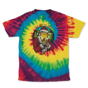 Too Lit To Quit Tie Dye Tee