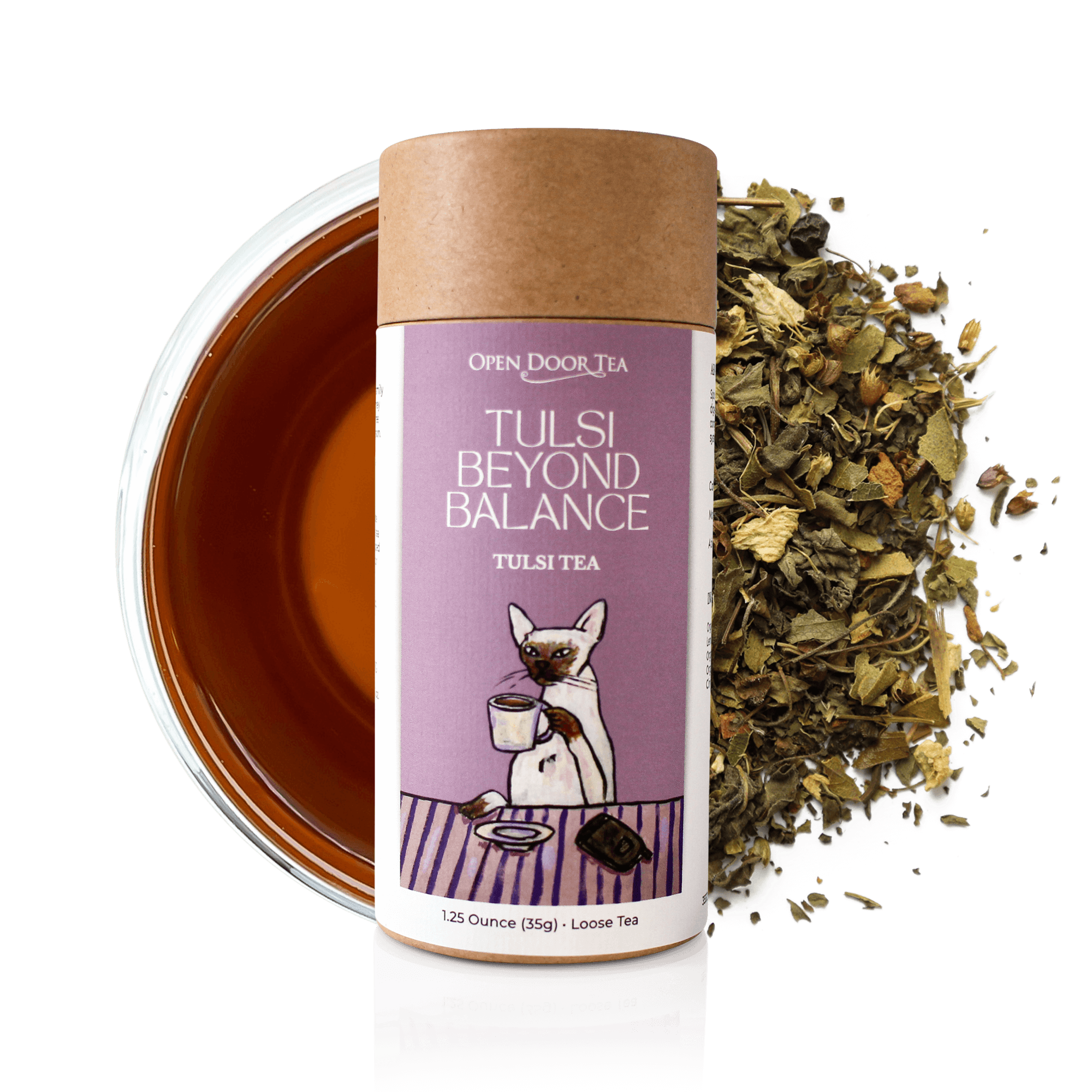 Tulsi Beyond Balance by Open Door Tea CT