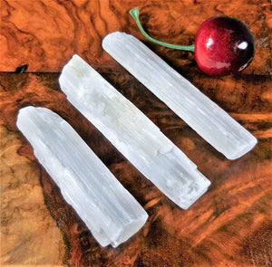 Selenite Crystal Sticks (3 pcs)(3-4 Inches)