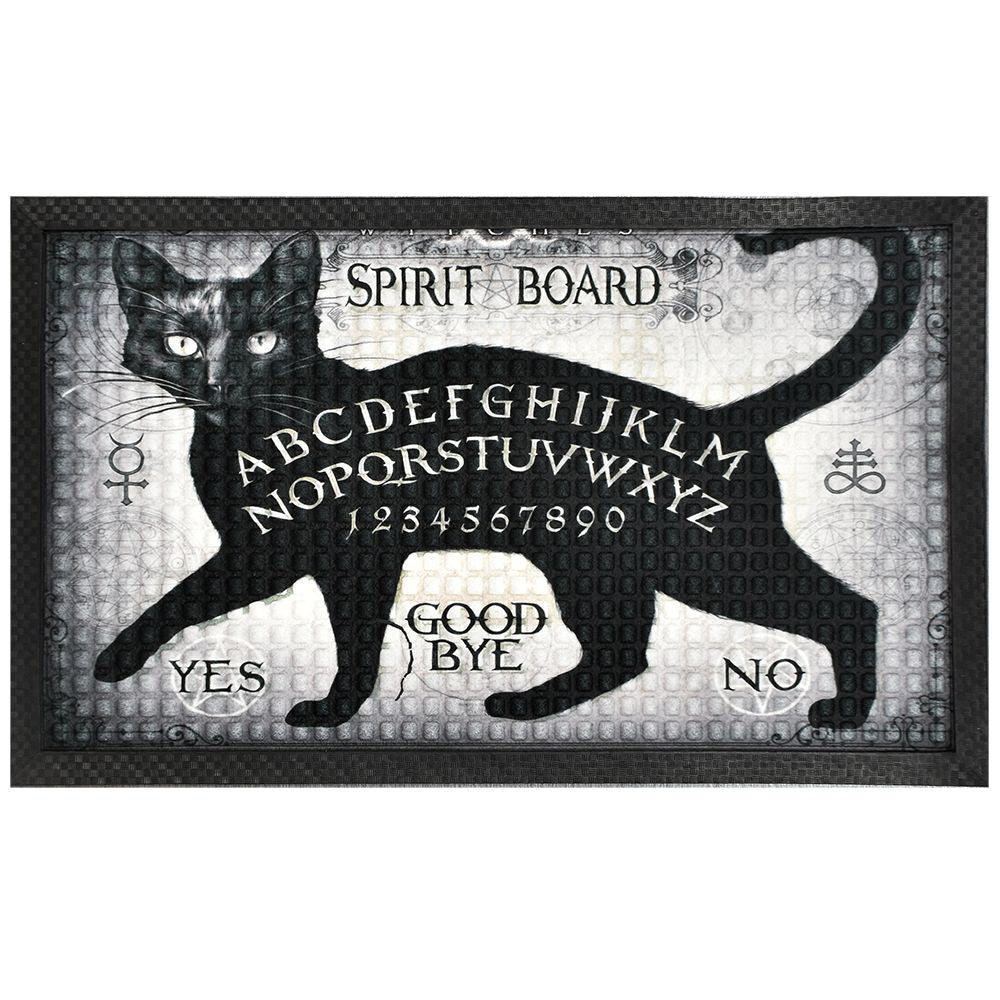 Decorative Door Mat - Ouija Cat / 18"x30"