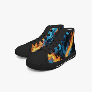 Blue Flame High-Top