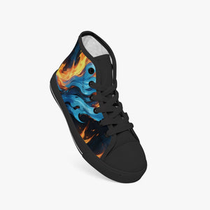 Blue Flame High-Top