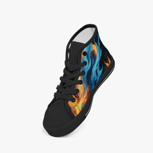 Blue Flame High-Top