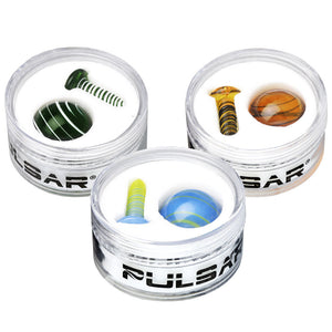 Pulsar Terp Slurper Screw & Marble Set