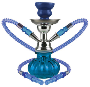 Pumpkin 2-Hose Premium Hookah 10"