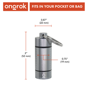 Ongrok Small Storage Keychain