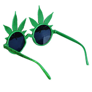 Hemp Leaf 420 Glasses 10PC