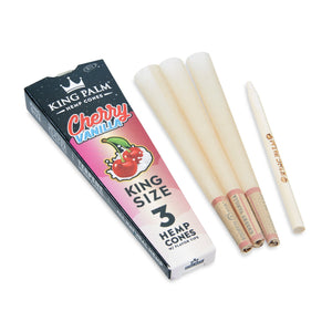 King Palm Hemp Cones | 3pc | King Size | 30pk Display